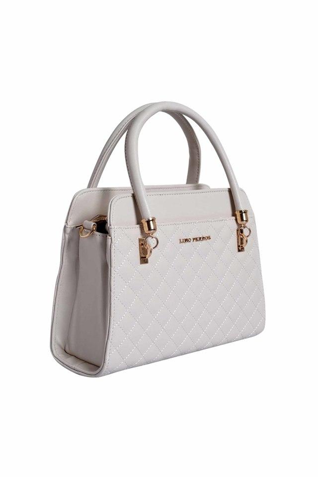 LINO PERROS -  White Satchel - Main