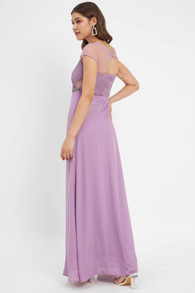 Belting a Maxi Dress - Lady in VioletLady in Violet