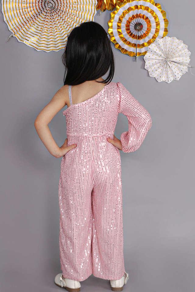 Pink cheap girls jumpsuit