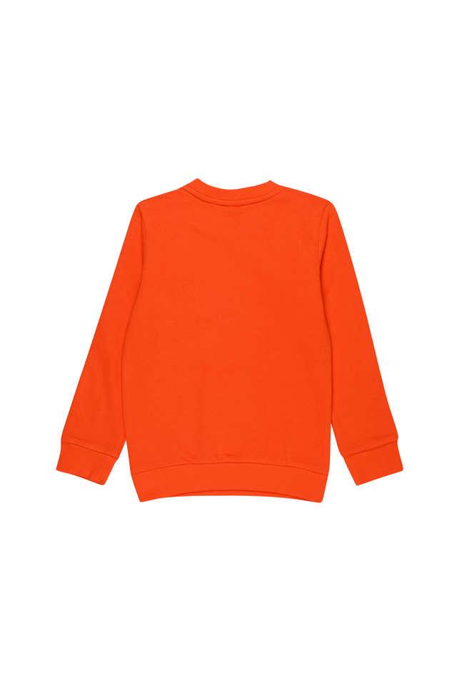 Adidas orange clearance sweatshirt