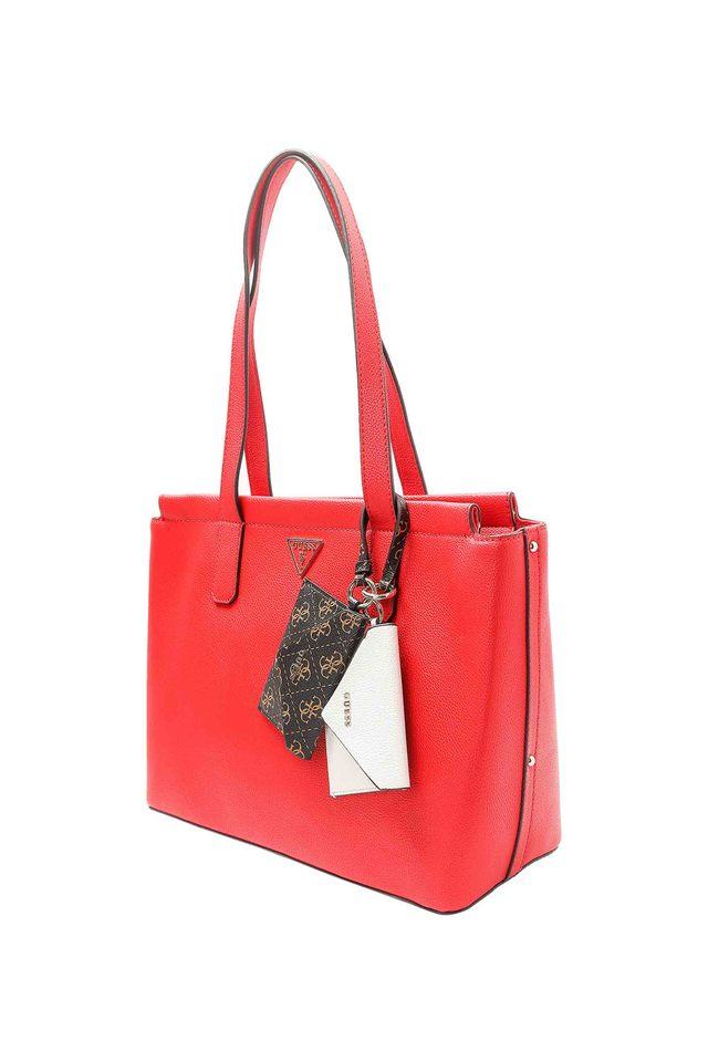 Guess store red tote