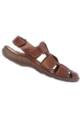 CLARKS - Brown Mix Sandals & Floaters - Main