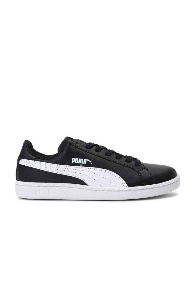 Puma match white and black sport premium leather shoe size 4.5 women |  Leather, Leather shoes, Shoes