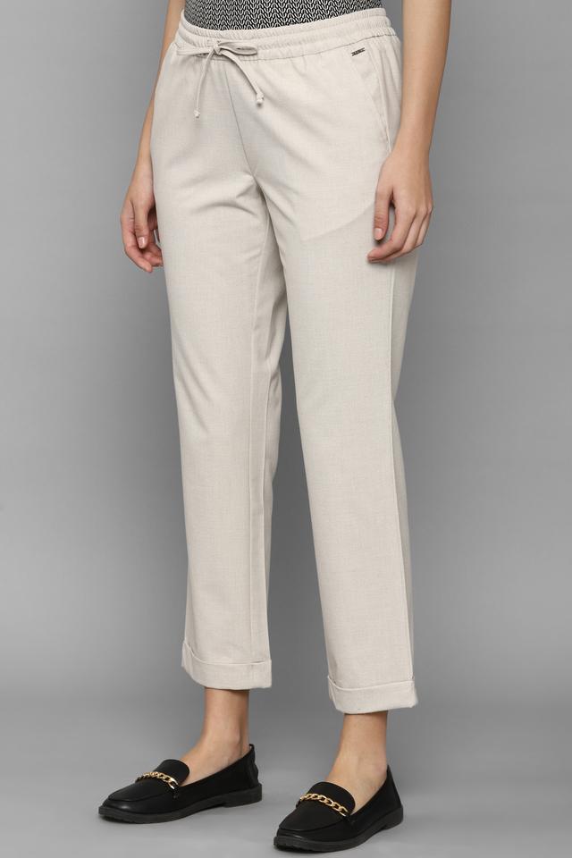 Allen solly hot sale linen trousers