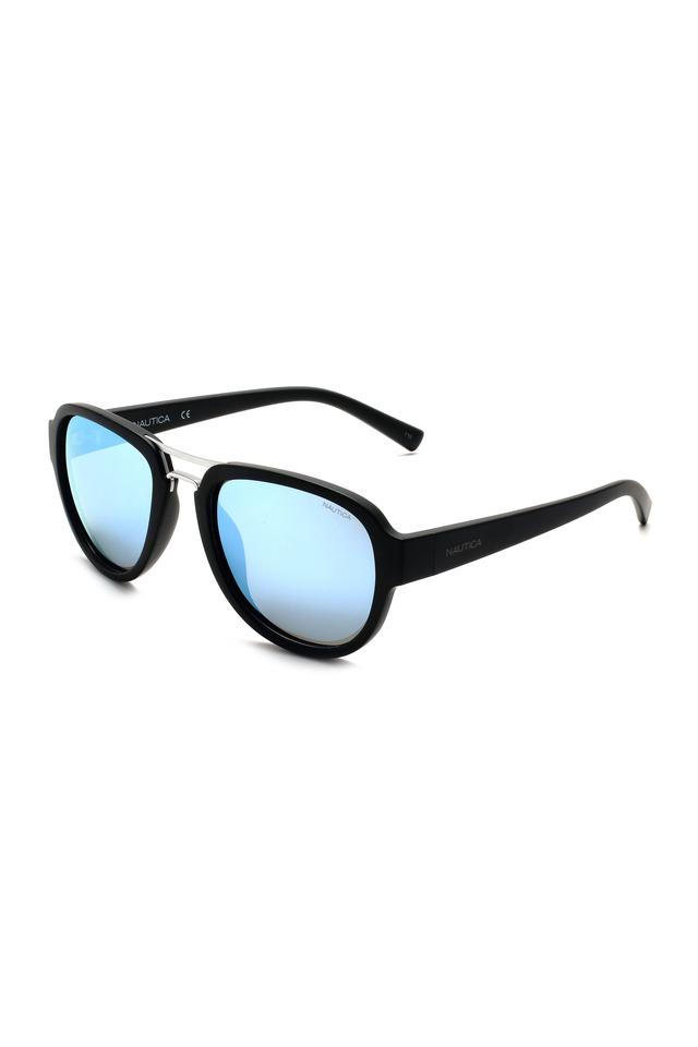 Buy NAUTICA Mens Plastic Polarized Lens Aviator Sunglasses 3625 P