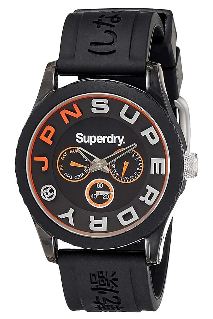 Superdry 2025 watch black