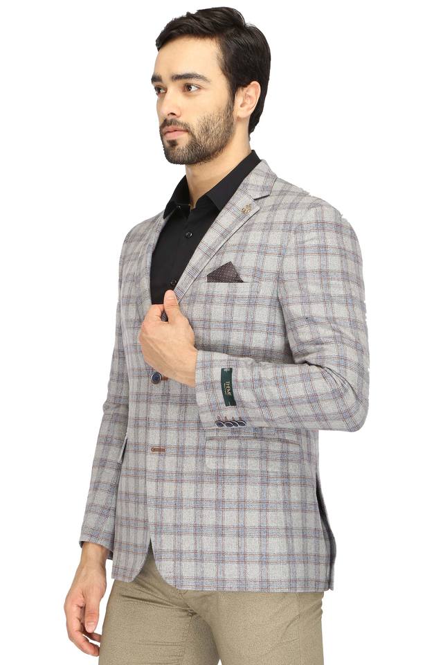 Check blazer on sale