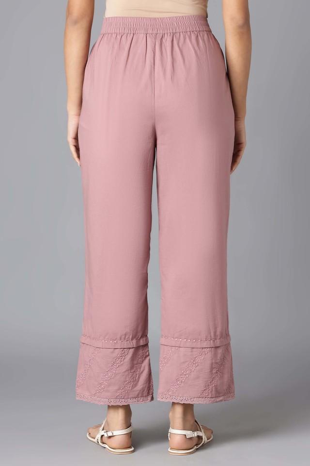 BOSS - Regular-fit trousers in melange virgin wool