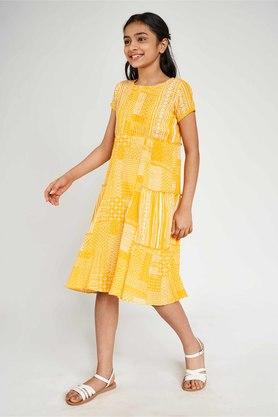 GLOBAL DESI GIRLS - Mustard Dresses - 1