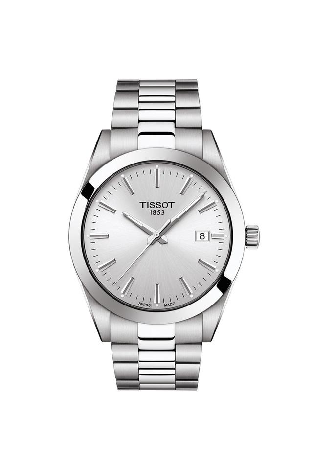 Tissot black hot sale metal strap