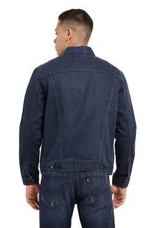 West Louis XL Denim Jacket Men Sherpa Fleece Lined Trucker Workwear Cotton