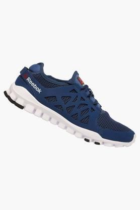 Mens blue sales reebok shoes