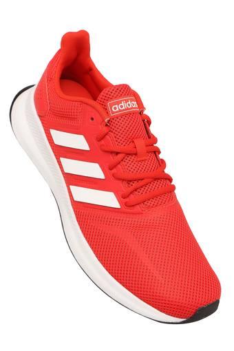 adidas red sports shoes