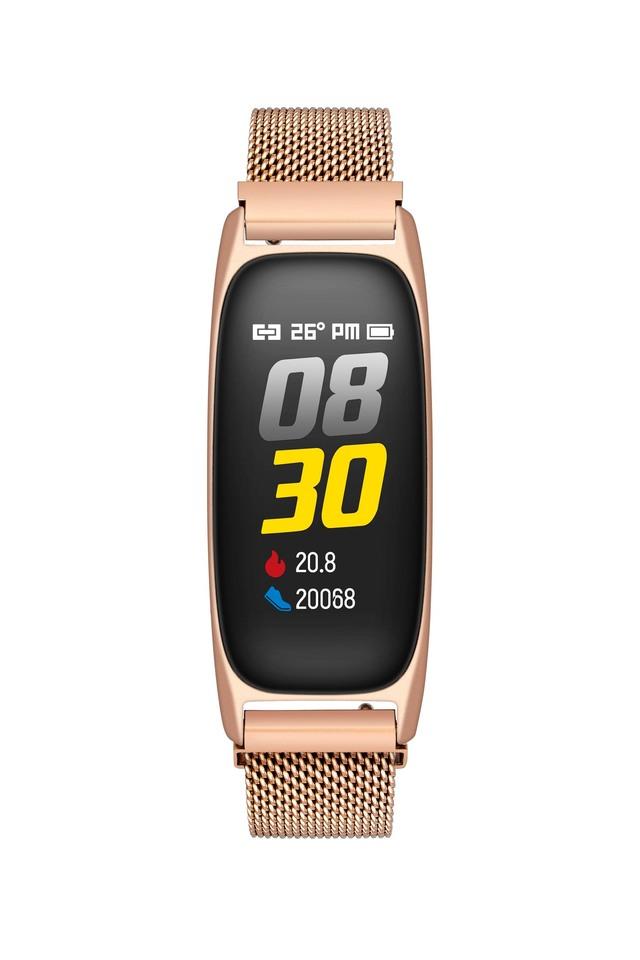 Buy TIMEX Unisex  mm Fitness Band Digital Dial Rose Gold Stainless  Steel Mesh Bracelet Digital Watch - TWTXB100T | Shoppers Stop