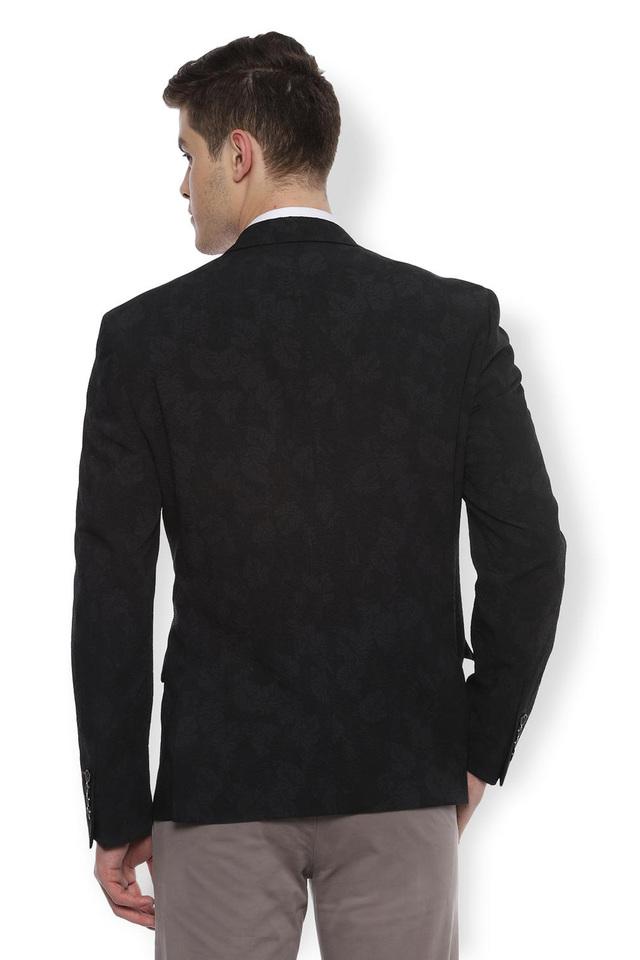 Van heusen black on sale blazer