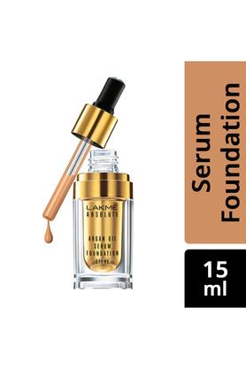 lakme absolute argan oil serum foundation silky golden