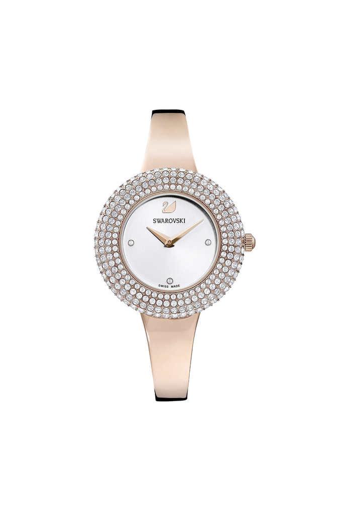 Buy SWAROVSKI Crystal Rose 34 mm Rose Gold Dial Metal Analogue