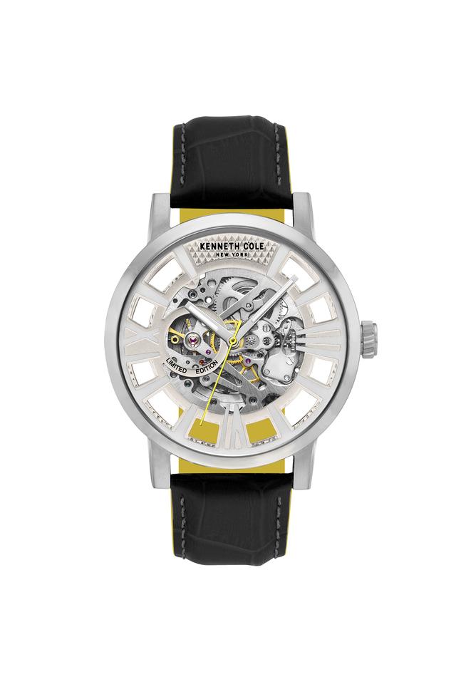 Kenneth cole new york skeleton dial men's automatic online watch