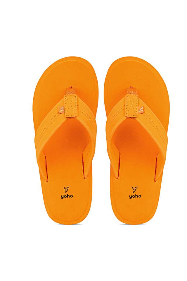 Yellow discount flip flops