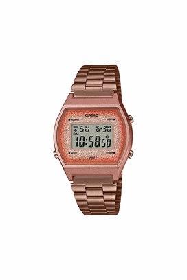 Buy CASIO Unisex Vintage Rose Gold Dial Steel Digital Watch