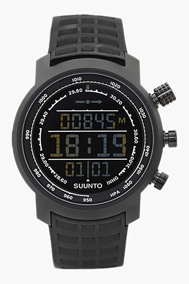 Unisex Elementum Terra All Black Digital Watch