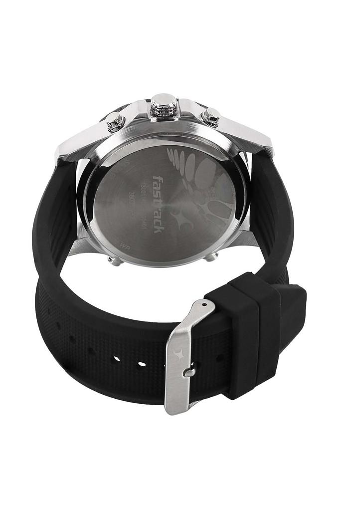 Buy FASTRACK Mens Analogue Digital Silicone Watch Shoppers Stop