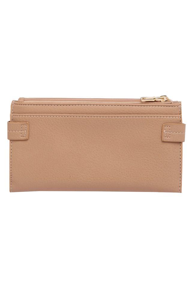 Buy the Michael Kors Yellow Large Snap Clutch Wallet