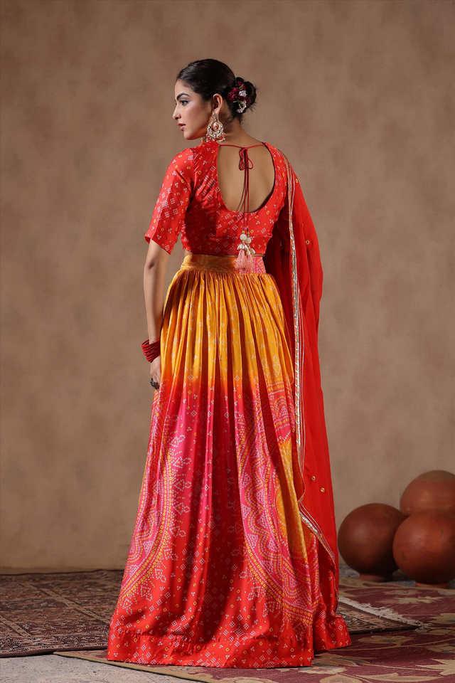 Apricot Color Zardozi Bridal Lehenga SOBHAGYAVATI – Panache Haute Couture