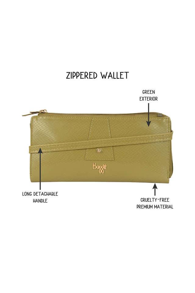 BAGGIT -  Green Wallets & Clutches - Main