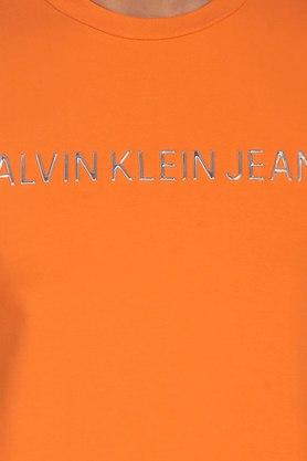 CALVIN KLEIN JEANS - Orange T-Shirts & Polos - 2