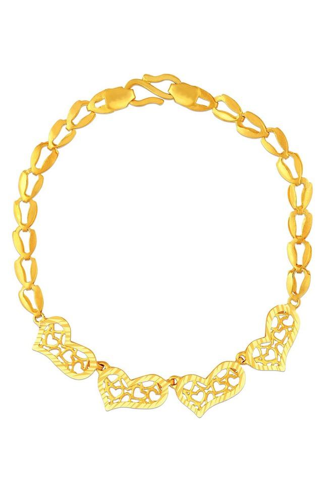 MALABAR GOLD & DIAMONDS Malabar Gold Bracelet BRSKNS1621B Yellow Gold 22kt  Bracelet Price in India - Buy MALABAR GOLD & DIAMONDS Malabar Gold Bracelet  BRSKNS1621B Yellow Gold 22kt Bracelet online at Flipkart.com