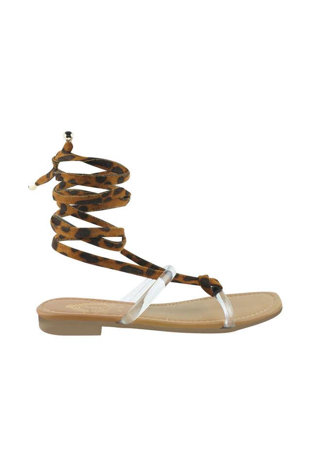 SHOETOPIA -  Tan Clogs & Sandals - Main