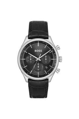 Candor - | Analog 1514078 Steel Stop Shoppers Watch Stainless 41 Dial mm Buy Grey For BOSS Men