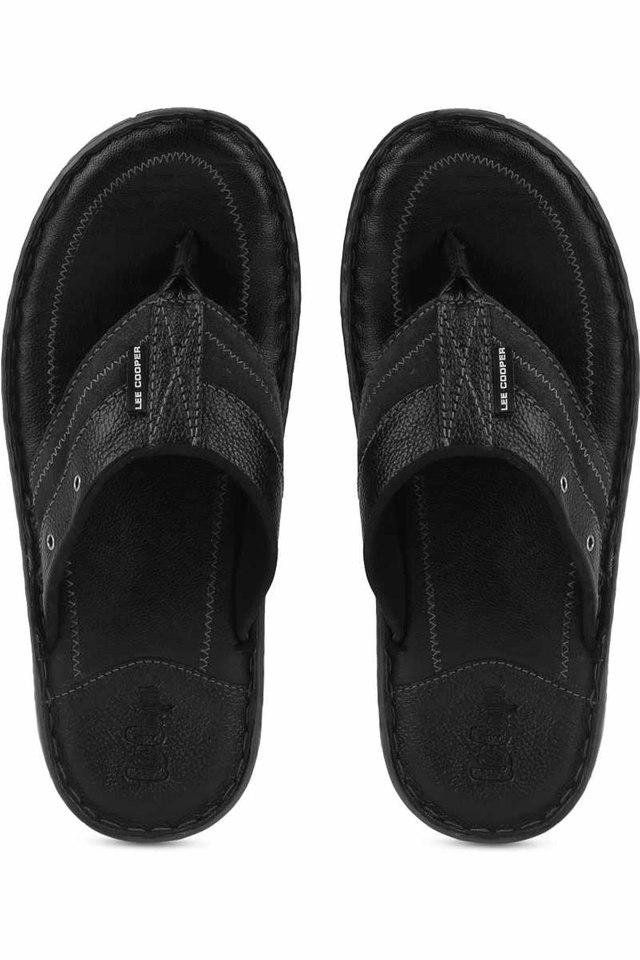 Buy LEE COOPER Leather Regular Slipon Mens Slippers | Shoppers Stop