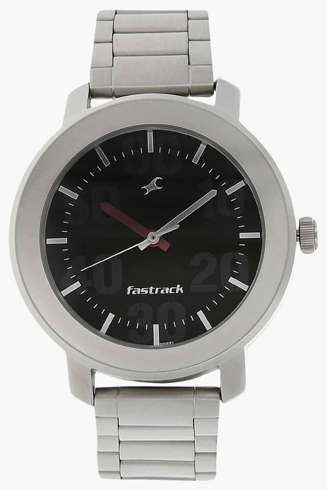 Fastrack watches clearance for mens silver