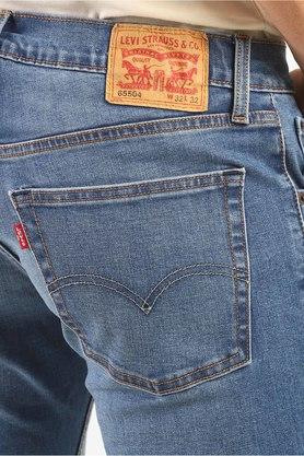 Buy LEVIS Mid Wash Wash Cotton Polyester 65504 Skinny Fit Mens