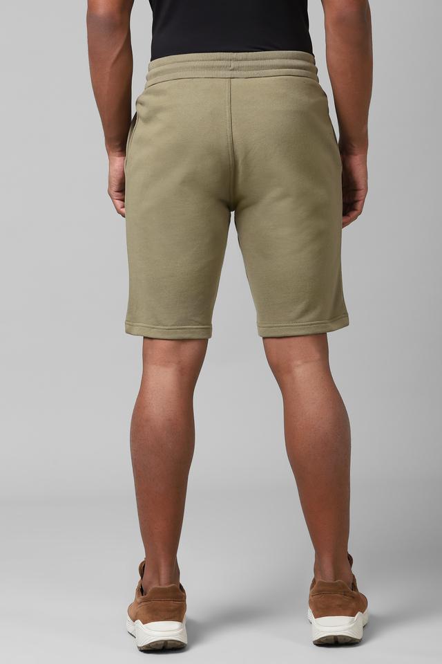 Buy CALVIN KLEIN JEANS Solid Cotton Regular Fit Mens Shorts | Shoppers Stop