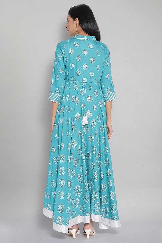 Aurelia hot sale blue anarkali