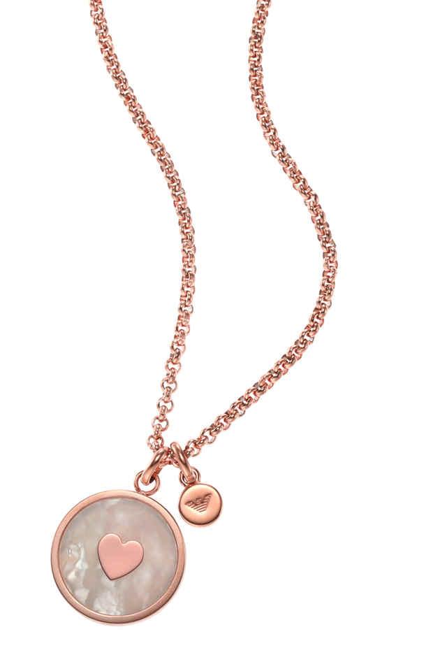 Buy EMPORIO ARMANI Rose Gold Necklace EGS2903221 | Shoppers Stop