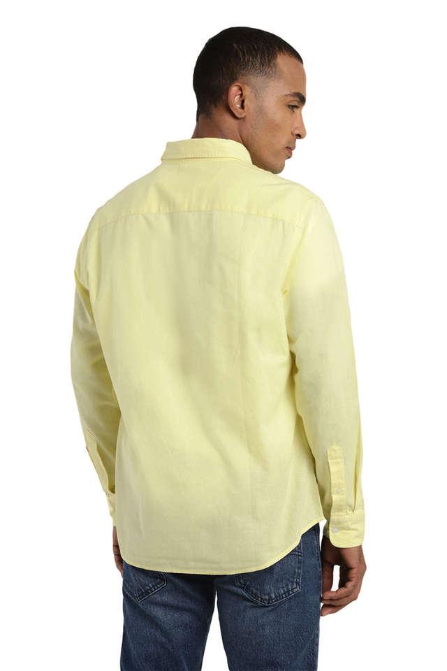 Yellow cheap levis shirt