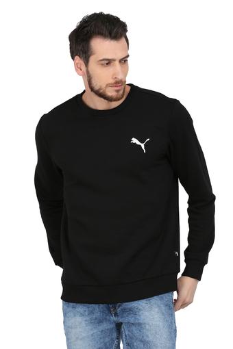 puma mens black sweatshirt