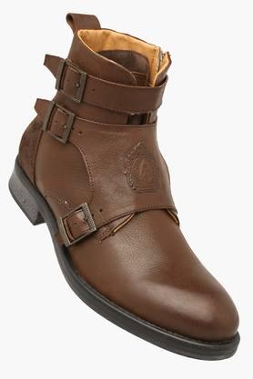 ALBERTO TORRESI - Brown Mix Boots - 2