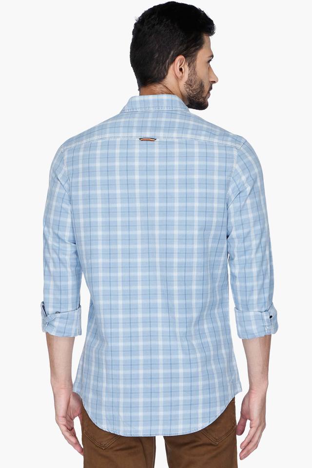 Indigo burst outlet shirt