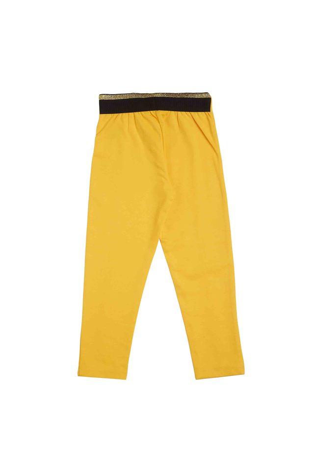 Girls shop yellow jeggings