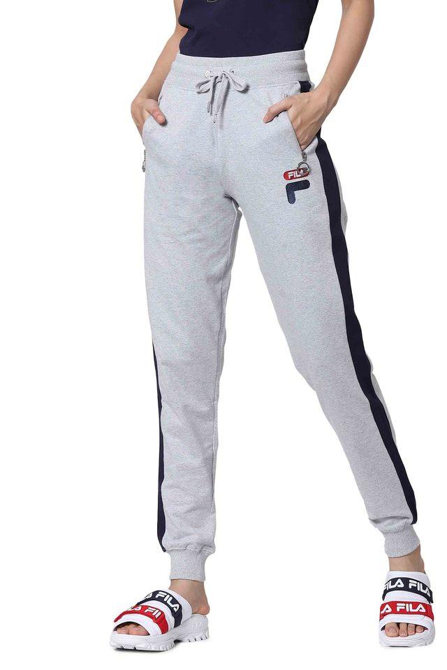 Buy FILA undefined Regular Fit Cotton Womens Activewear Track Pants Shoppers Stop