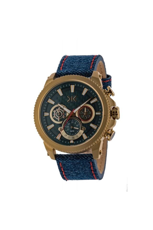 TIMEWEAR Analog New Track Blue Number Dial Genuine Leather Strap Watch for  Men : Amazon.in: Fashion