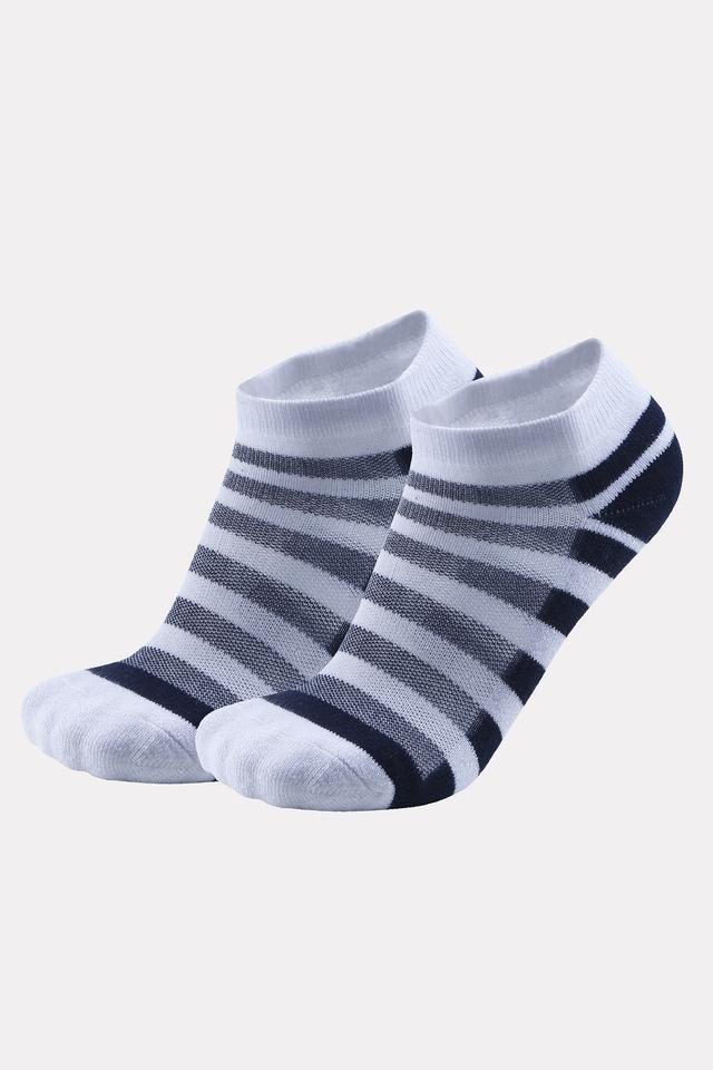 Men's Ankle Length Full Terry Cotton Sports Socks, Pack of 3