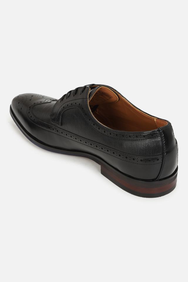 Louis Philippe Men's Brown Oxford Shoes