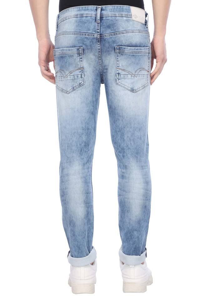 Buy Blue Jeans for Men by ADAMO LONDON Online | Ajio.com