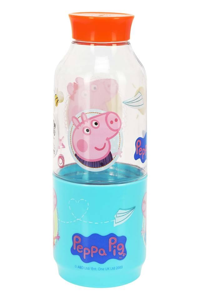 LOGOVISION Peppa Pig Kids Tritan Plastic Water Bottle with Straw Lid and  Handle, Reusable Tumbler fo…See more LOGOVISION Peppa Pig Kids Tritan  Plastic